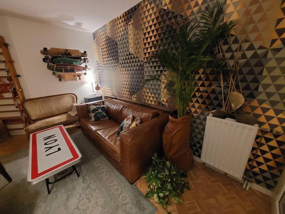 Le Cosy-Chic - T3 Balneo A Villeurbanne / Lyon Exterior foto